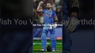 WISH YOU VERY HAPPY BIRTHDAY VIRAT KOHLI Cricket master INDIA 18 BIRTHDAY [upl. by Benjamen674]