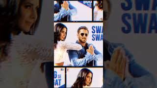 Swag Se Swagat Song  Tiger Zinda Hai  Salman Khan Katrina Kaif  Vishal  Shekhar Neha B shorts [upl. by Martz]