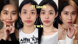 I tried a 3 MINUTE face massage no equipment [upl. by Also680]