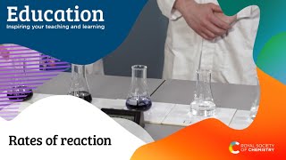 Rates of reaction – practical experiments  16–18 chemistry [upl. by Leviram149]