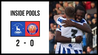 Exclusive footage from Aldershot win 🤩  Hartlepool United 20 Aldershot Town [upl. by Dorey]