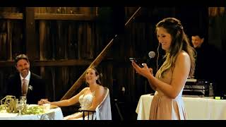 Maid of Honor Speech amp Rap [upl. by Lodovico]