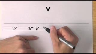 How To Write in Cursive  Lesson 22  A complete Course  FREE Worksheets [upl. by Essa384]