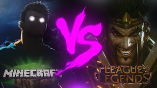 Minecraft VS League of Legends  Duelo de Titãs Prod Mr Abitbol [upl. by Roy903]