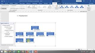 Créer un organigramme sur Word [upl. by Arondel]