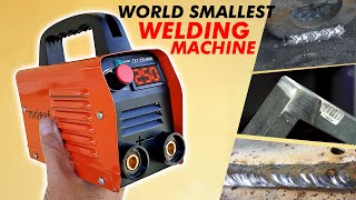 INCREDIBILE MINI welding machine that fits in ONE HAND  Topshak ZX7 250A [upl. by Assitruc986]