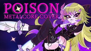 Poison  Hazbin Hotel OST Pop Punk  Metal Cover  Zephyrianna [upl. by Harak]