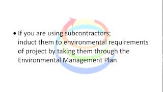 Implementing Environmental Management Plan in Construction Works [upl. by Eiramoj205]