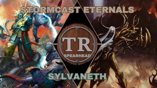 SPEARHEAD Sylvaneth vs Stormcast Eternals  Age of Sigmar 4th Edition Battle Report [upl. by Wivestad472]