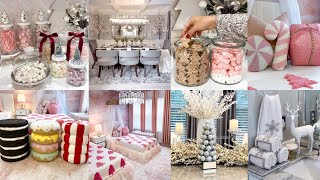 CHRISTMAS DECORATE WITH ME  DOLLAR STORE Christmas DIYS  Christmas Decor Ideas [upl. by Rois]