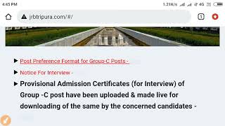 JRBT Interview Call Letter Download  Post Preference Format  Self Declaration [upl. by Chansoo510]
