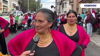 El Desfile de los Mercados prendió las Fiestas de Quito [upl. by Rebah]