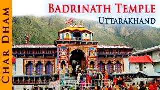 Char Dham  Badrinath Temple  Uttarakhand  Indian Temple Tours [upl. by Ebaj]