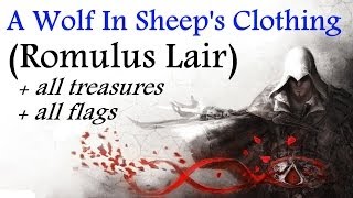 quotAssassins Creed Brotherhoodquot walkthrough 100 sync Romulus Lair A Wolf In Sheeps Clothing [upl. by Millda]