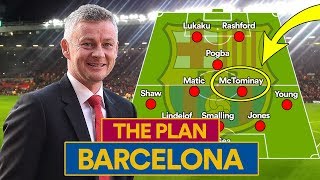 SOLSKJAERS SECRET BARCELONA PLAN FOR MAN UTD [upl. by Hakaber]