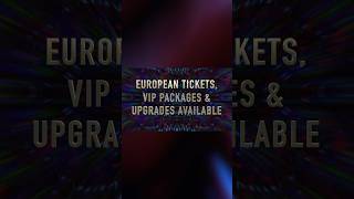 VIP ticket packages amp VIP upgrades for EuropeUK headline dates available at TOOLBANDCOMVIP tool [upl. by Haidedej]