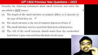 Consider the following statements about small intestine and select the one which is not correct a [upl. by Henrie]