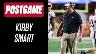 Kirby Smart addresses Georgia doubters after Bulldogs beat topranked Texas on road [upl. by Aelgna]