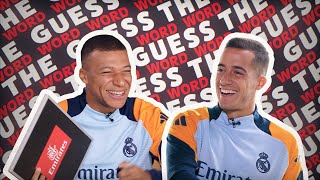 Did they guess all the words correctly  Mbappé amp Lucas Vázquez  Real Madrid [upl. by Junie472]