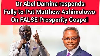 Dr Abel Daminas BRUTAL RESPONSE to Pst Matthew Ashimolowo on TITHING MUST WATCHabeldamina trem [upl. by Airrej]