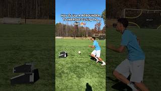 THIS Is How To Use A Rebounder To IMPROVE Shooting 🔥🎯soccer football [upl. by Patricio326]