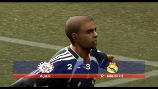 Ajax vs Real Madrid Pro Evolution Soccer 6 PS2 Master League Gameplay 49 [upl. by Anirod841]