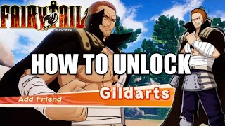 HOW TO UNLOCK GILDARTS IN FAIRY TAIL [upl. by Nanyt]