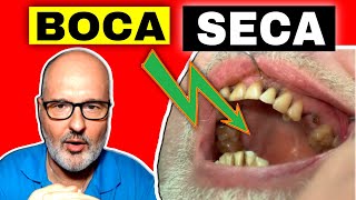 BOCA SECA 💥 Síntomas Causas y Tratamiento de la XEROSTOMÍA [upl. by Ardnuassak319]