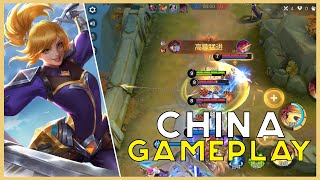 Chinese Fanny Gameplay  Mobile Legends [upl. by Ainak]