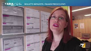 Bollette impazzite italiani preoccupati [upl. by Ennaecarg]