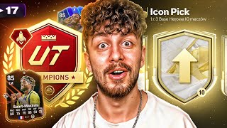 ZACZYNAMY FUT CHAMPIONS amp PICK Z IKONĄ WYP FC25 ULTIMATE TEAM 17 [upl. by Wohlert]