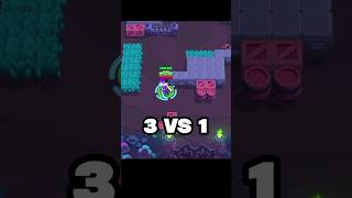 3 vs 1 duells brawlstars supercell shorts [upl. by Wohlen]