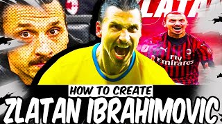 Zlatan Ibrahimovic EA Sports FC 24  VIRTUAL PRO LOOKALIKE TUTORIAL [upl. by Fayre]