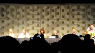 Intro of Lucy Lawless amp Viva Bianca  Spartacus at 2010 San Diego ComicCon [upl. by Erdnassak]