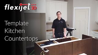 Flexijet 3DTemplating kitchen Countertops [upl. by Audre98]