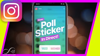 How to Use Poll Stickers in Instagram Direct Message [upl. by Ky]