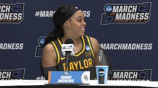 Baylor Second Round Postgame Press Conference  2024 NCAA Tournament [upl. by Zuzana]