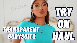 4K Transparent Bodysuits Try On Haul [upl. by Cyrilla721]