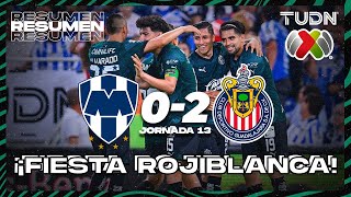 HIGHLIGHTS  Monterrey 02 Chivas  CL2024  Liga Mx J13  TUDN [upl. by Trenna]