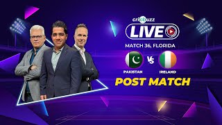 PAKvIRE  Cricbuzz Live BabarAzam rescues Pakistan beat Ireland by 3 wickets [upl. by Elleiand704]