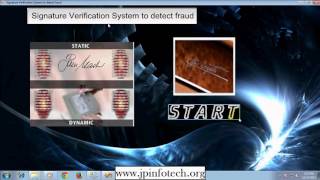 Signature Verification System to detect fraud  VBNET  Final Year Project [upl. by Nirtiac519]