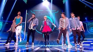 The Finalists sing Tulisas Young  Live Week 7  The X Factor UK 2012 [upl. by Annaul]