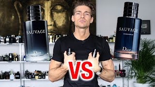 Dior Sauvage EDP vs EDT [upl. by Leirda]