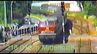 218 010 in Mitterteich [upl. by Renie]