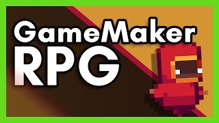 GameMaker FREE RPG Crash Course NPC PATHFINDING DIALOGUES [upl. by Adnilrev792]