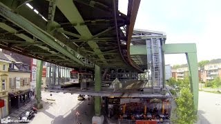 Wuppertal Schwebebahn Zeitraffer  Time Lapse [upl. by Ednarb]