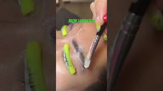 How to make perfect eyebrow lamination [upl. by Ossie]