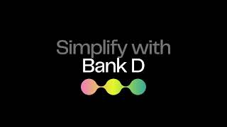 Bank D  App Design and Feature Show Case [upl. by Alleinad]