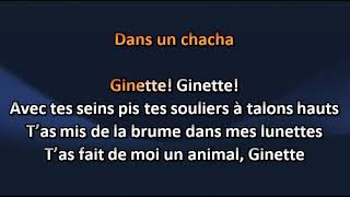 Beau Dommage  Ginette  Lyrics [upl. by Clay]