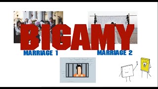 BIGAMY  What are the consequences of entering into second marriage [upl. by Inerney859]